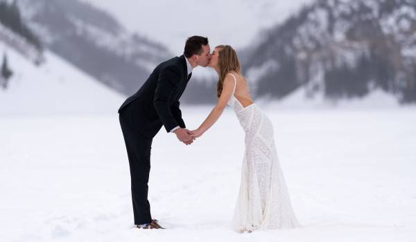 Jessica & Ryan | Winter After-wedding Session | Banff Wedding Photographers