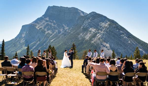 Beautiful Wedding in Banff