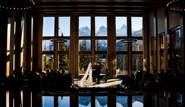 Winter Wedding in Canmore