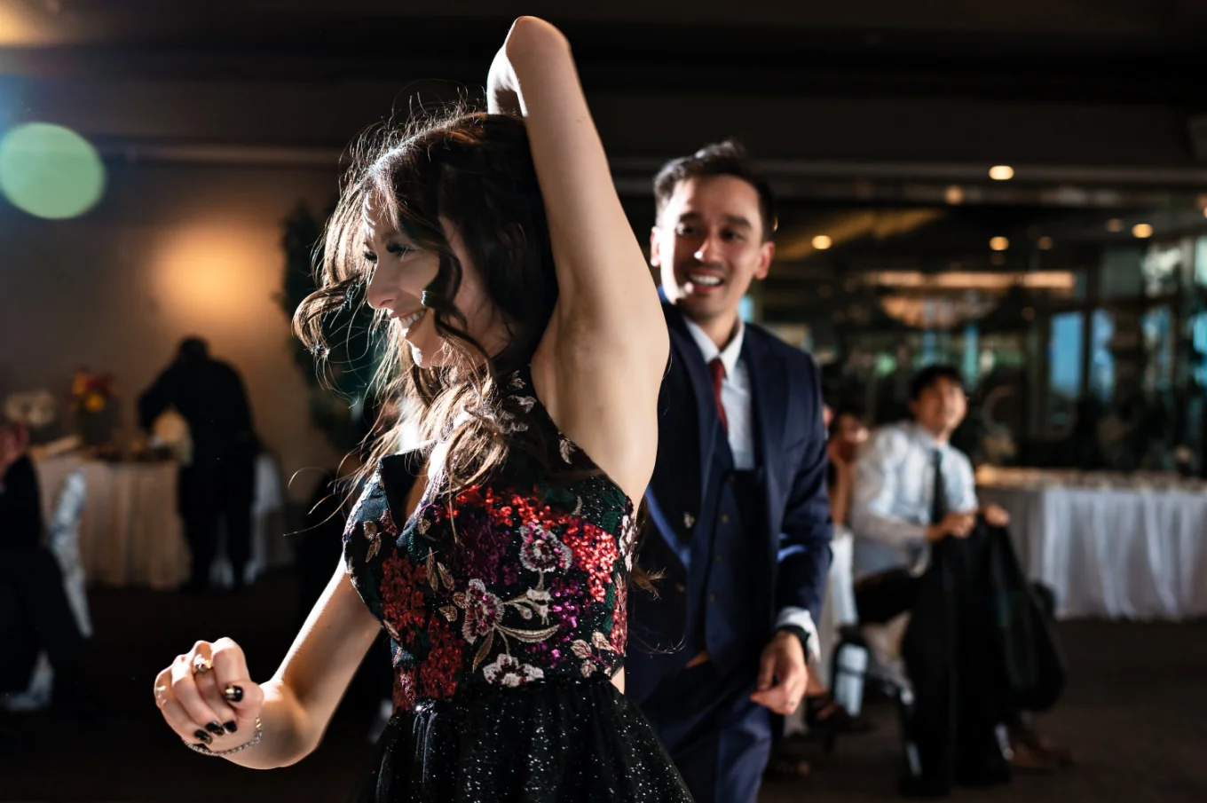 First dance of the newlyweds at the Calgary Wedding Reception