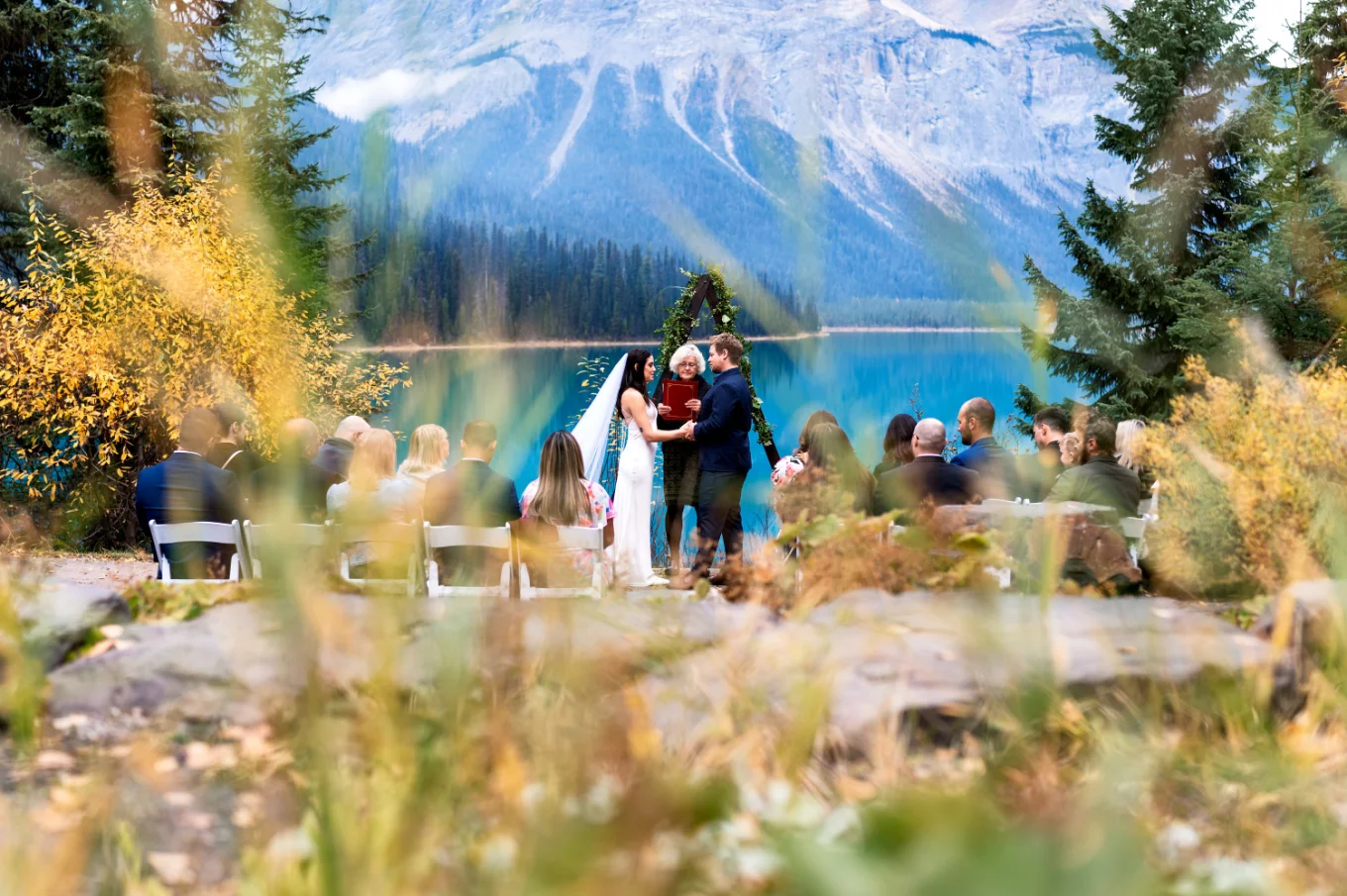 Banff Elopement Photography at Emerald Lake