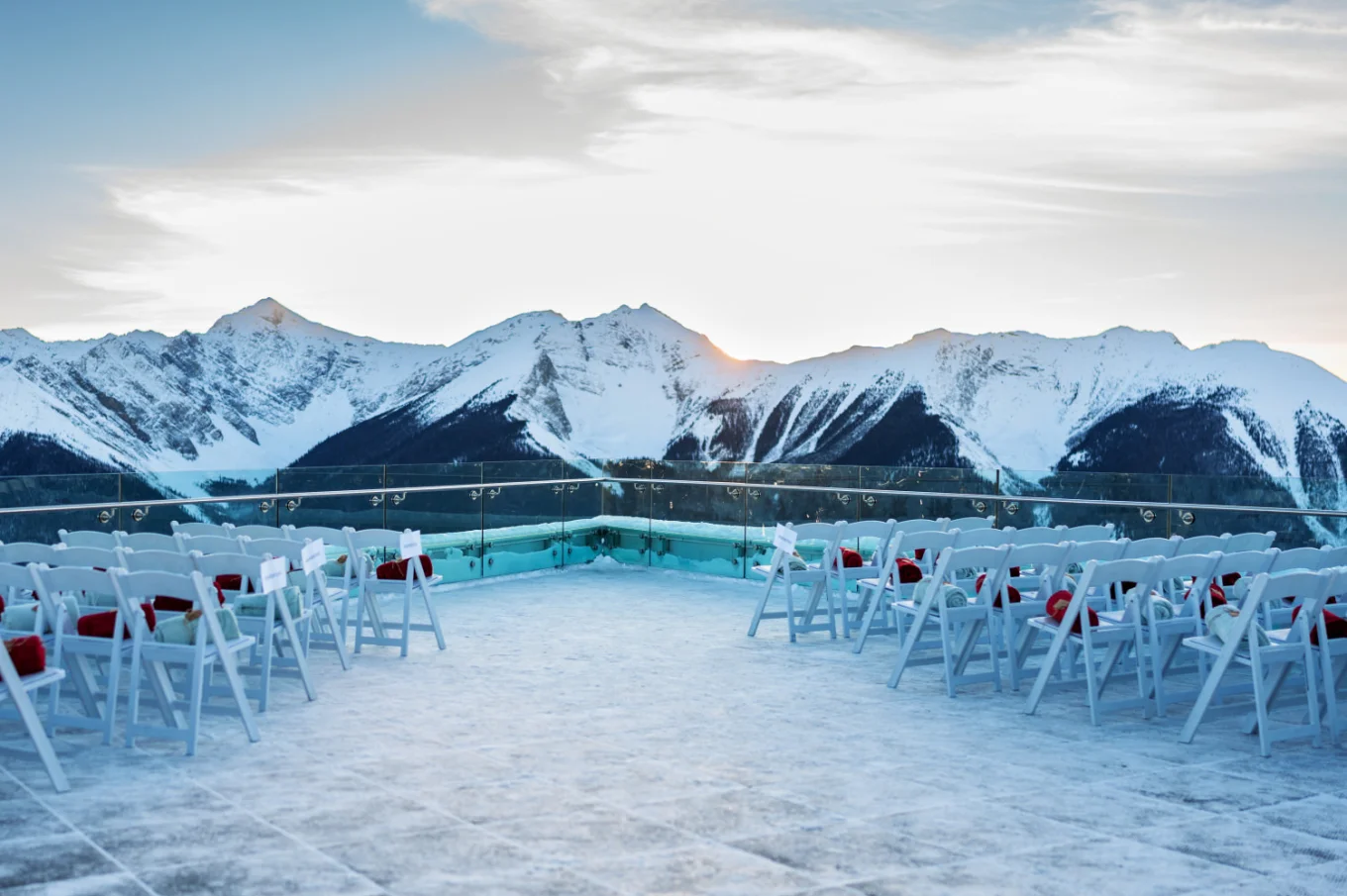 Banff Gondola wedding ceremony