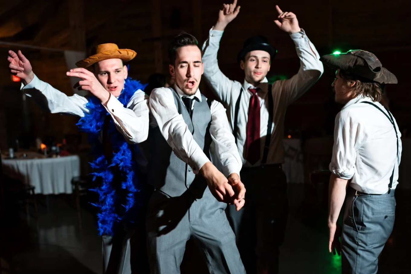 Groomsman dance