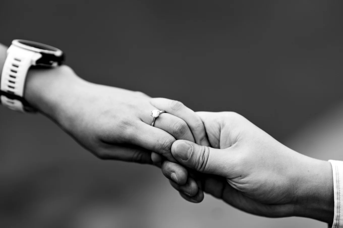 Holding hands