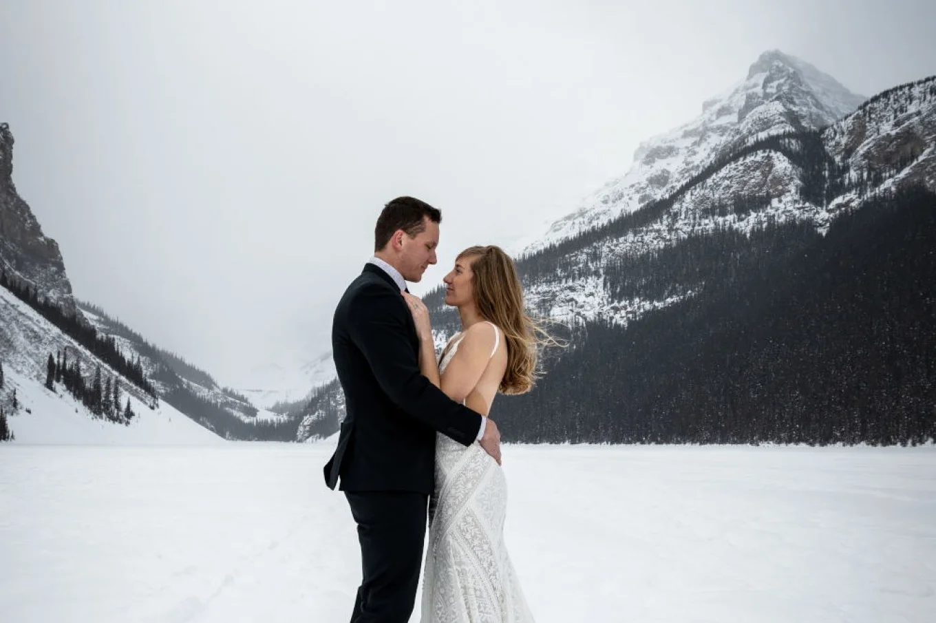 Winter Wedding at Lake Louise