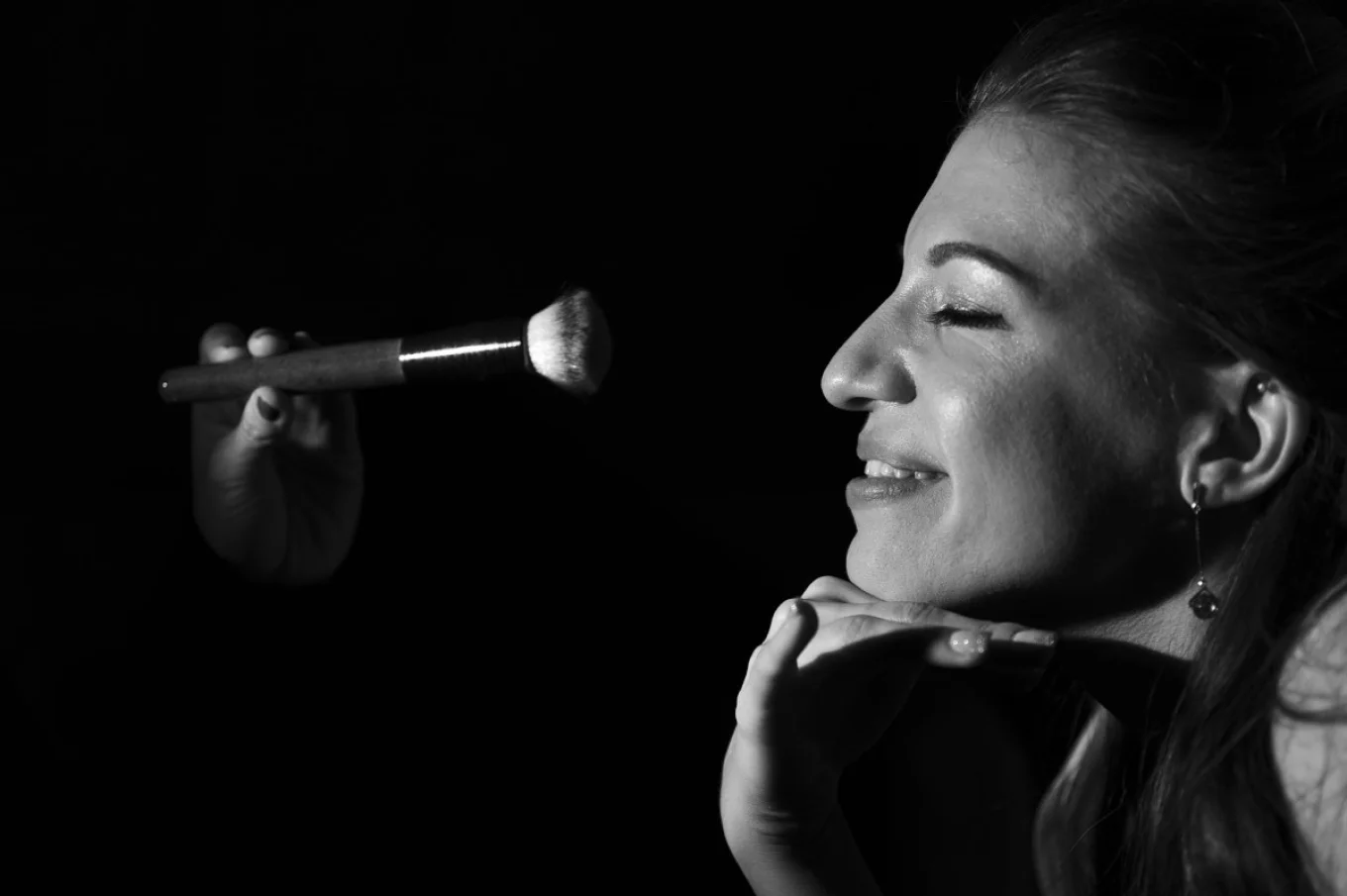 bride's make up