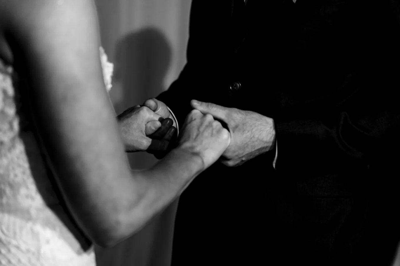 Holding hands