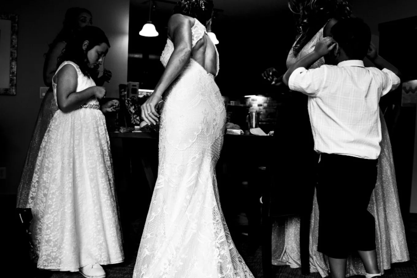 Calgary wedding Photographer caption for before the wedding time.