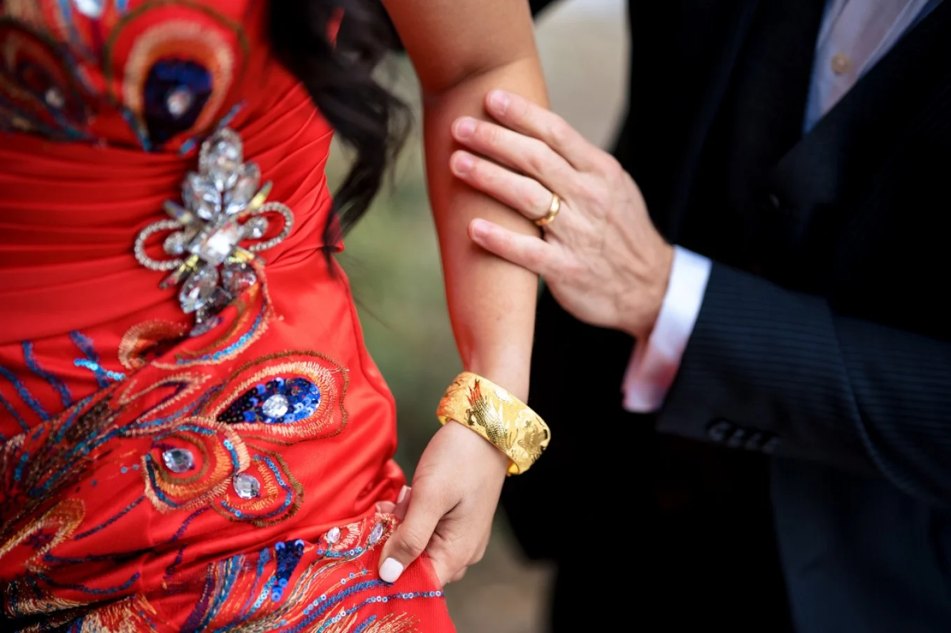 Oriental Korean wedding detail shoot.