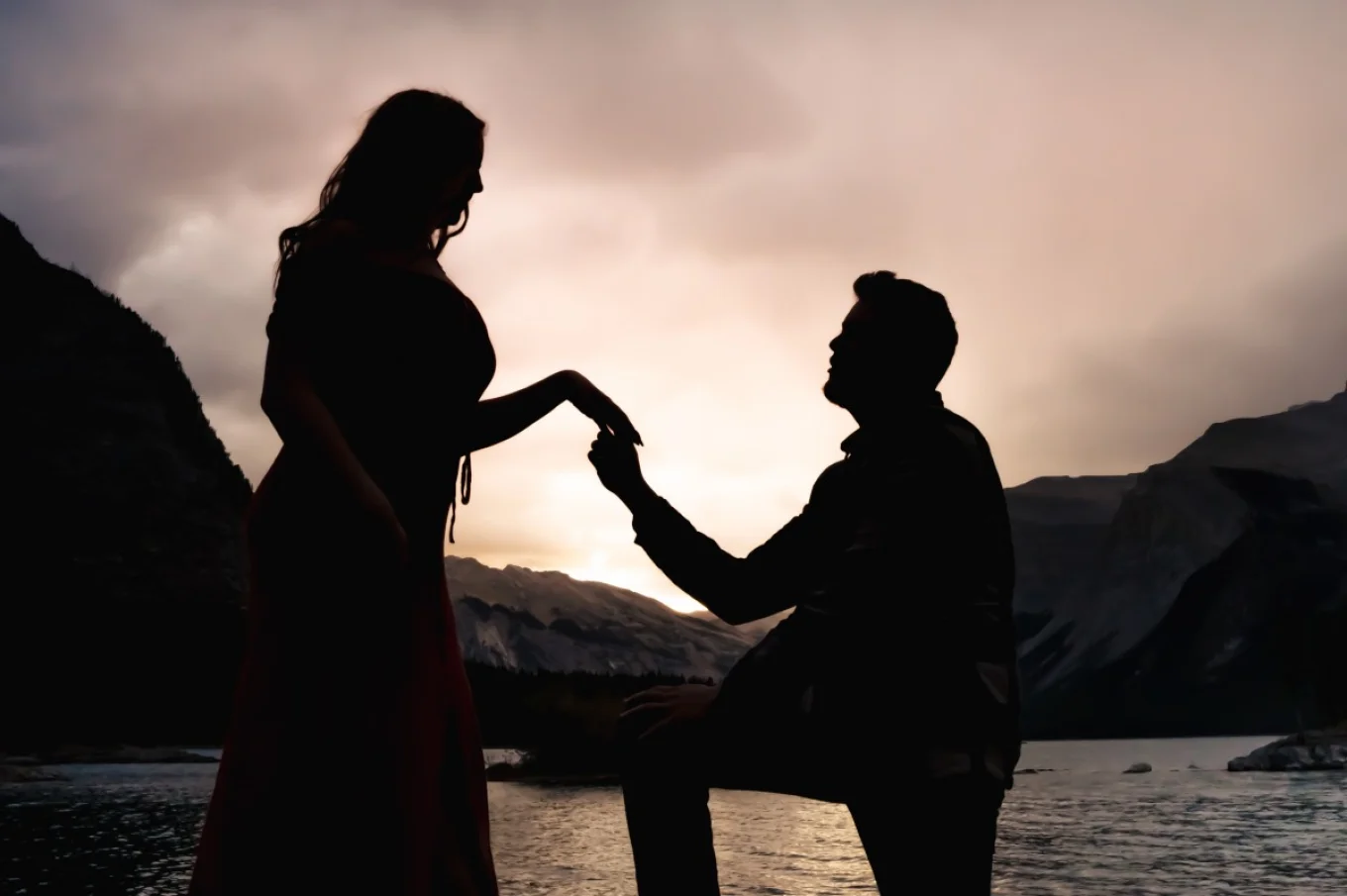Engaged moments taken by Calgary Wedding Photographer.