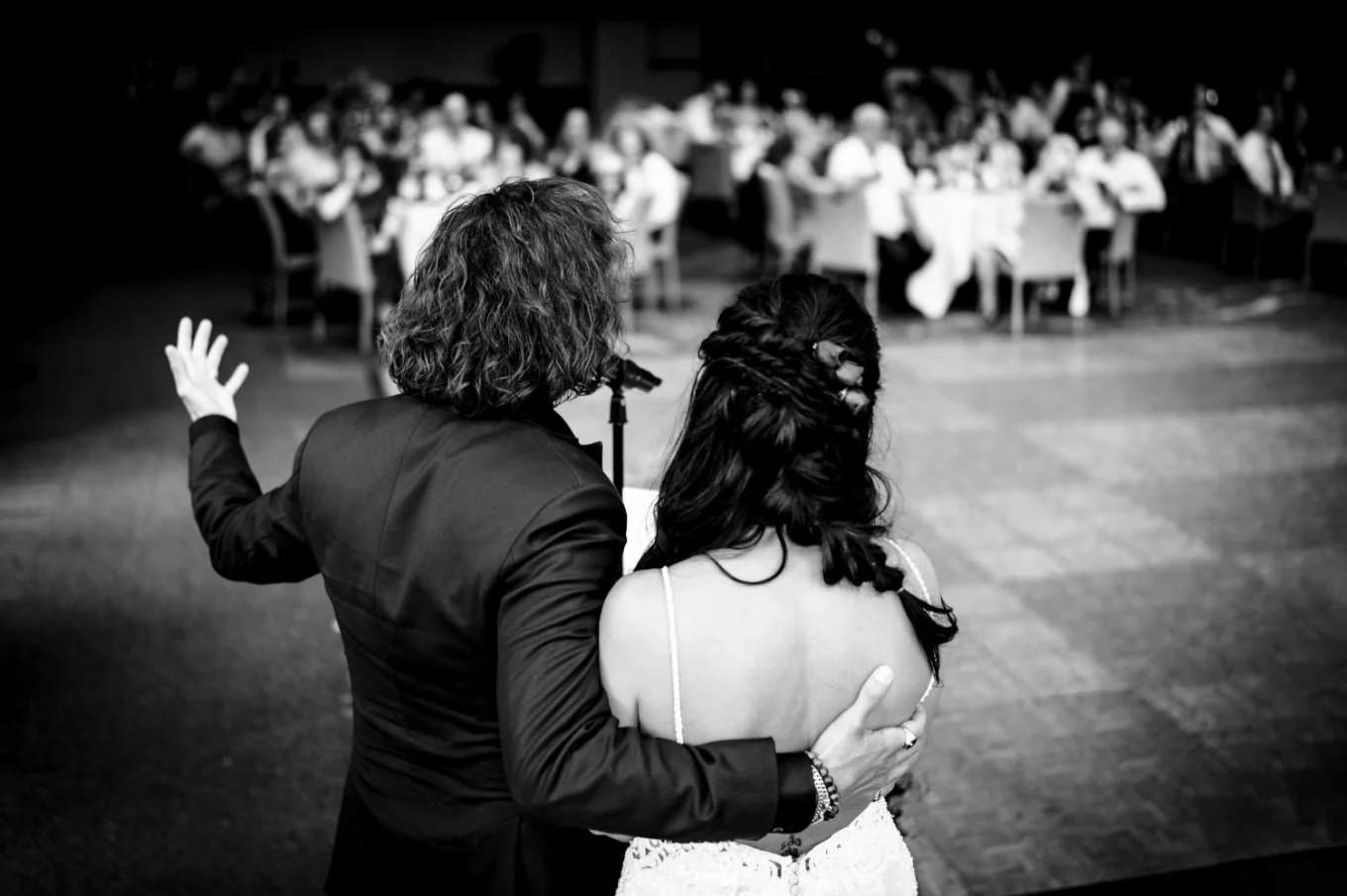 Newlyweds speech in Banff