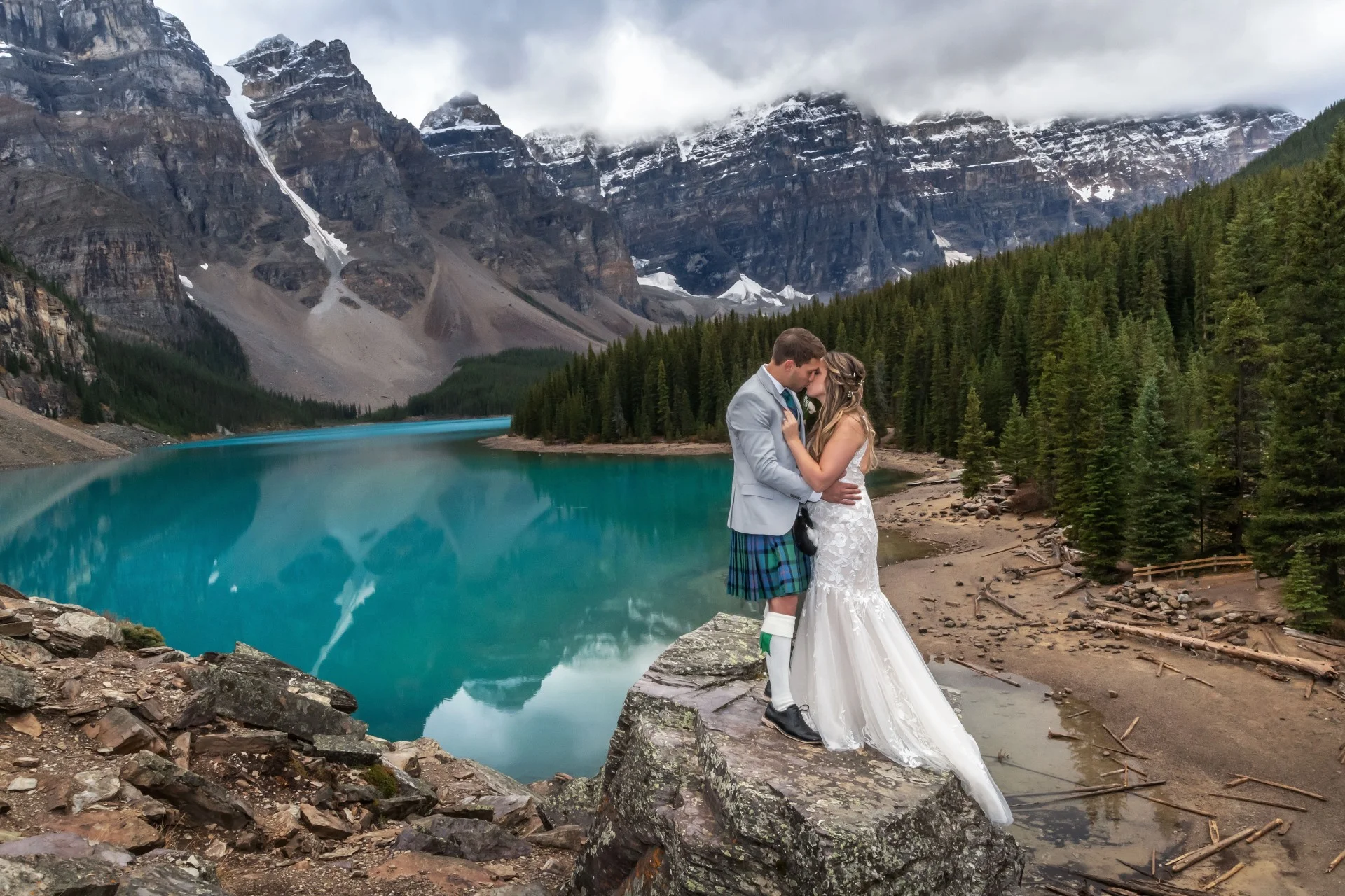 Moraine Lake Elopement