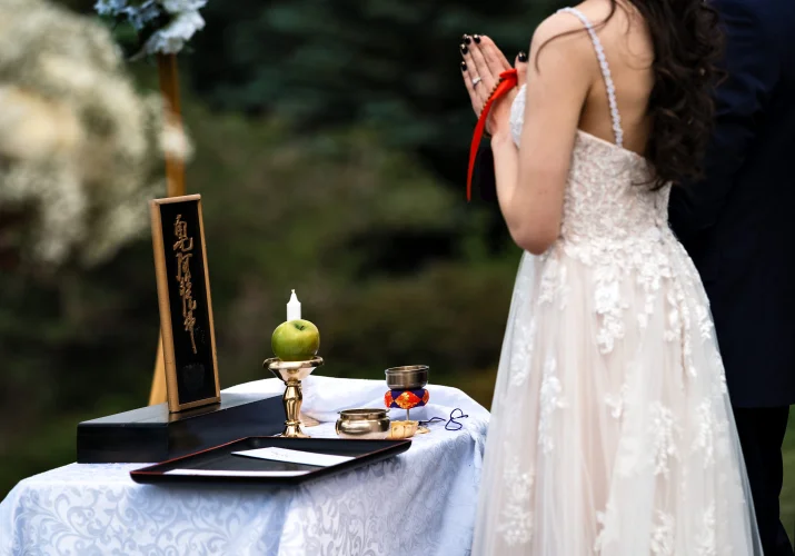 Buddhism Rituals on the wedding Ceremony in Calgary