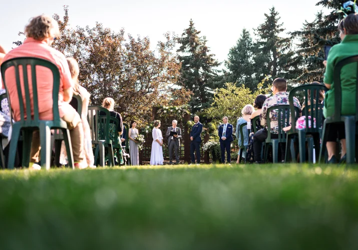 Canadian Wedding Photography of the Calgary Ceremony in Zoo