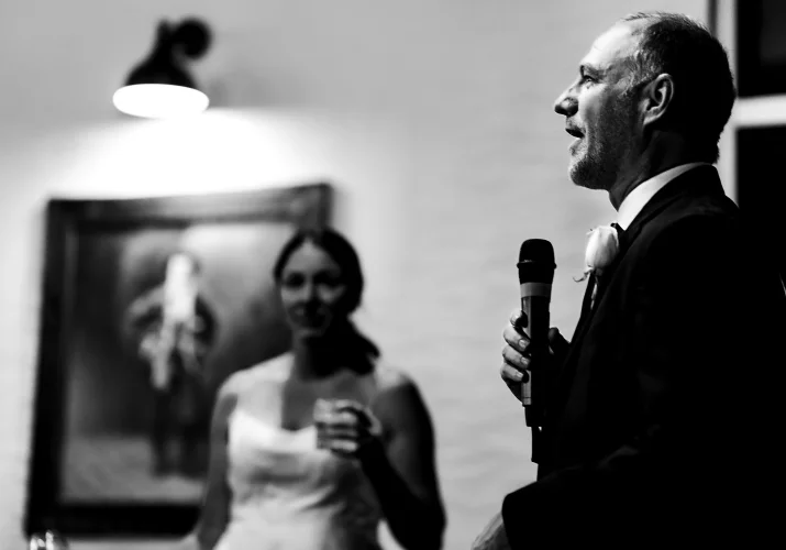 Groom's speech at the Banff Wedding
