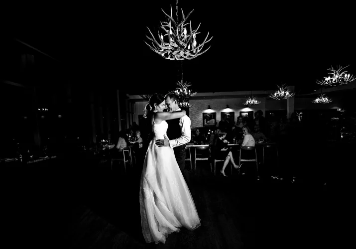 First Dance at Banff Wedding Reception