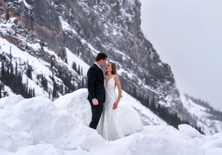 Wedding Adventure Photography in Banff