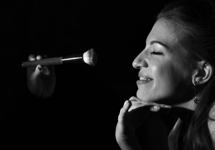 bride's make up