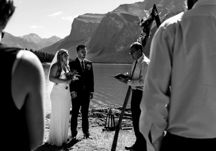 Pastor's speech during elopement in Banff