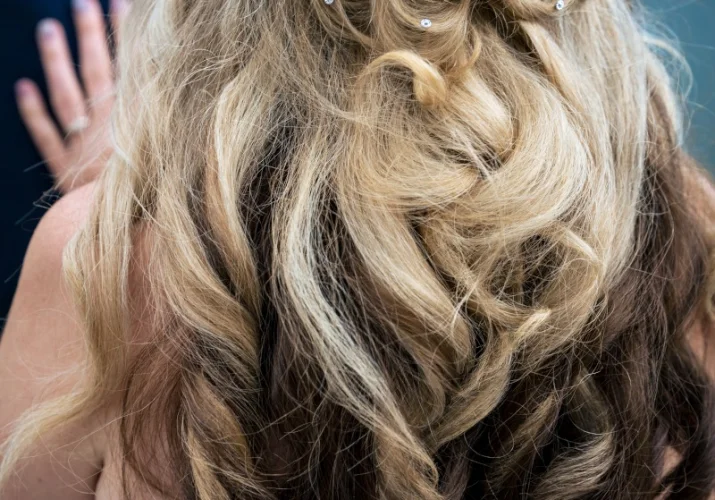 Wedding hair