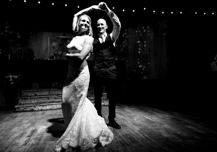 First dance at Calgary Wedding