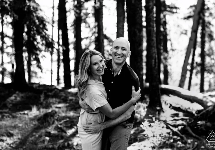 Calgary Wedding Photographer captured real emotions and happiness of newly engaged couple . Diamond Award Photography.